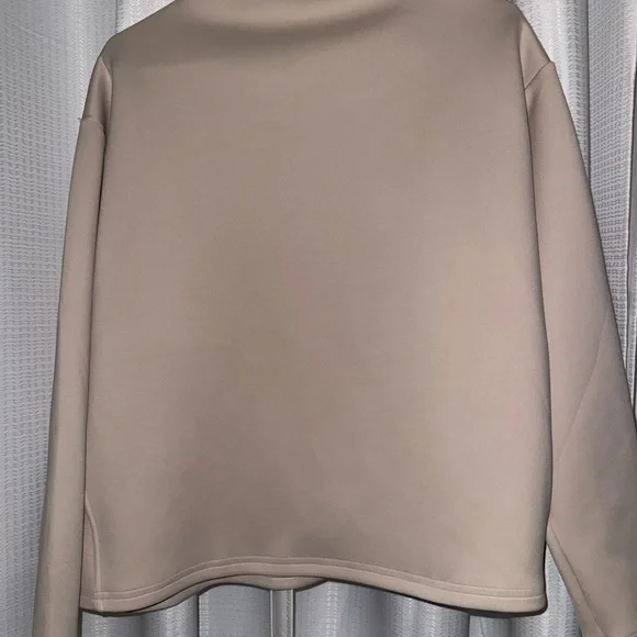 ADAY Women's Cowl Neck Sweater - Beige - Picture 2 of 4